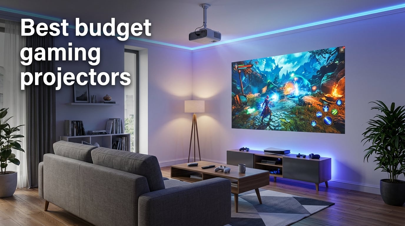 Best budget gaming projectors
