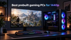 Best prebuilt gaming PCs for 1440p