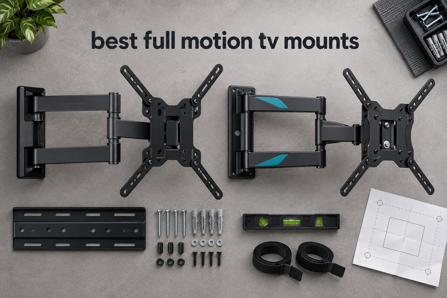 best full motion tv mounts