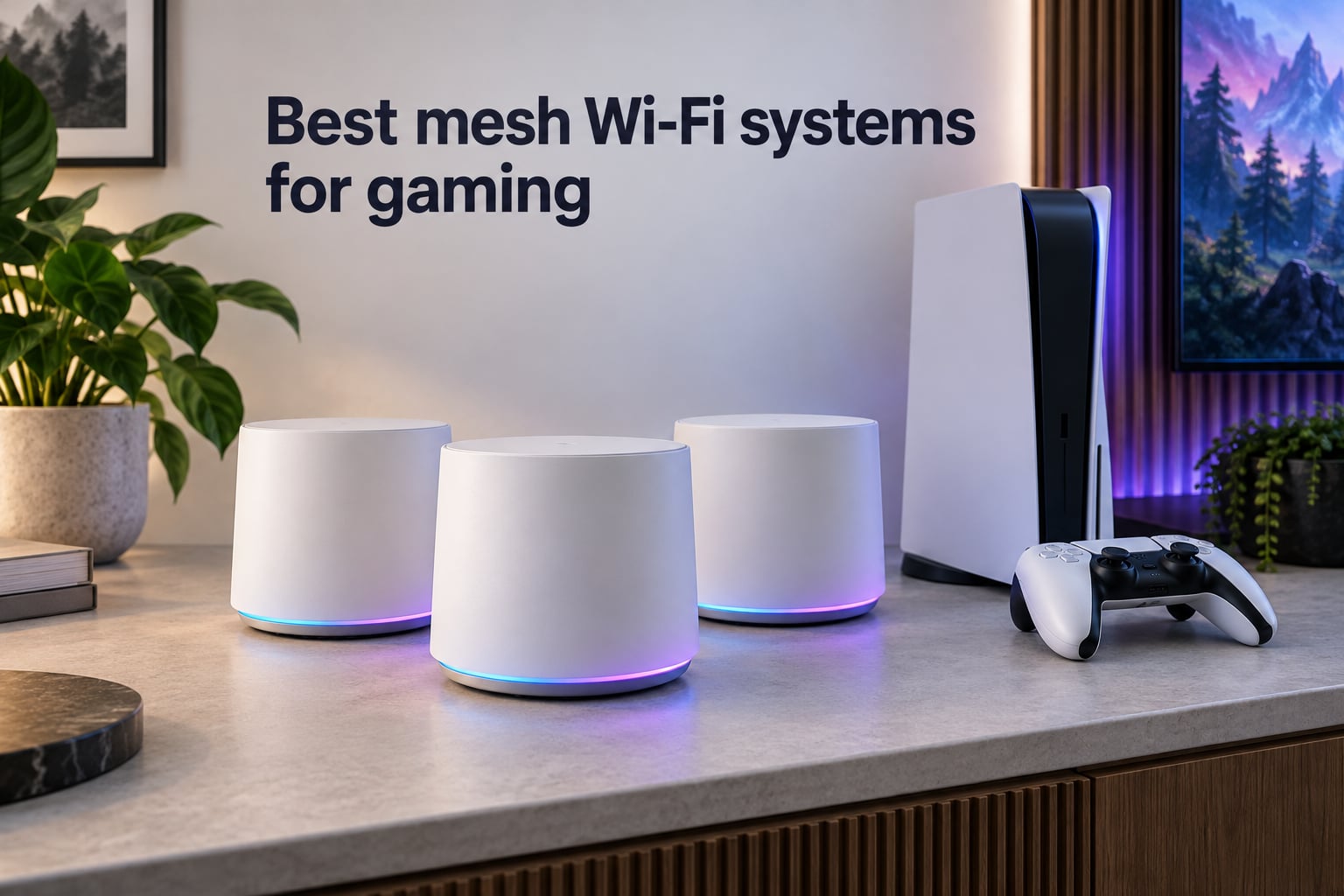 Best mesh Wi-Fi systems for gaming