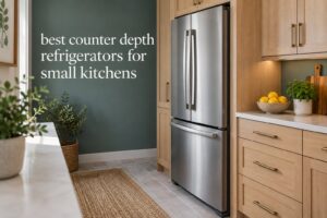 best counter depth refrigerators for small kitchens