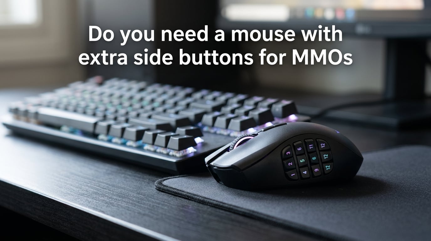 Do you need a mouse with extra side buttons for MMOs
