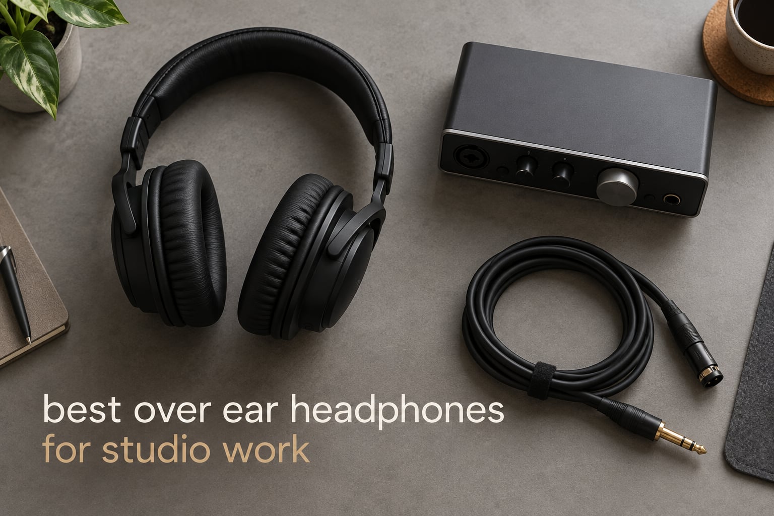 best over ear headphones for studio work