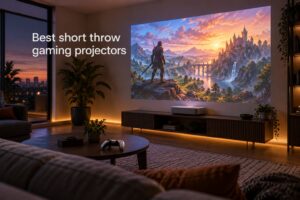 Best short throw gaming projectors