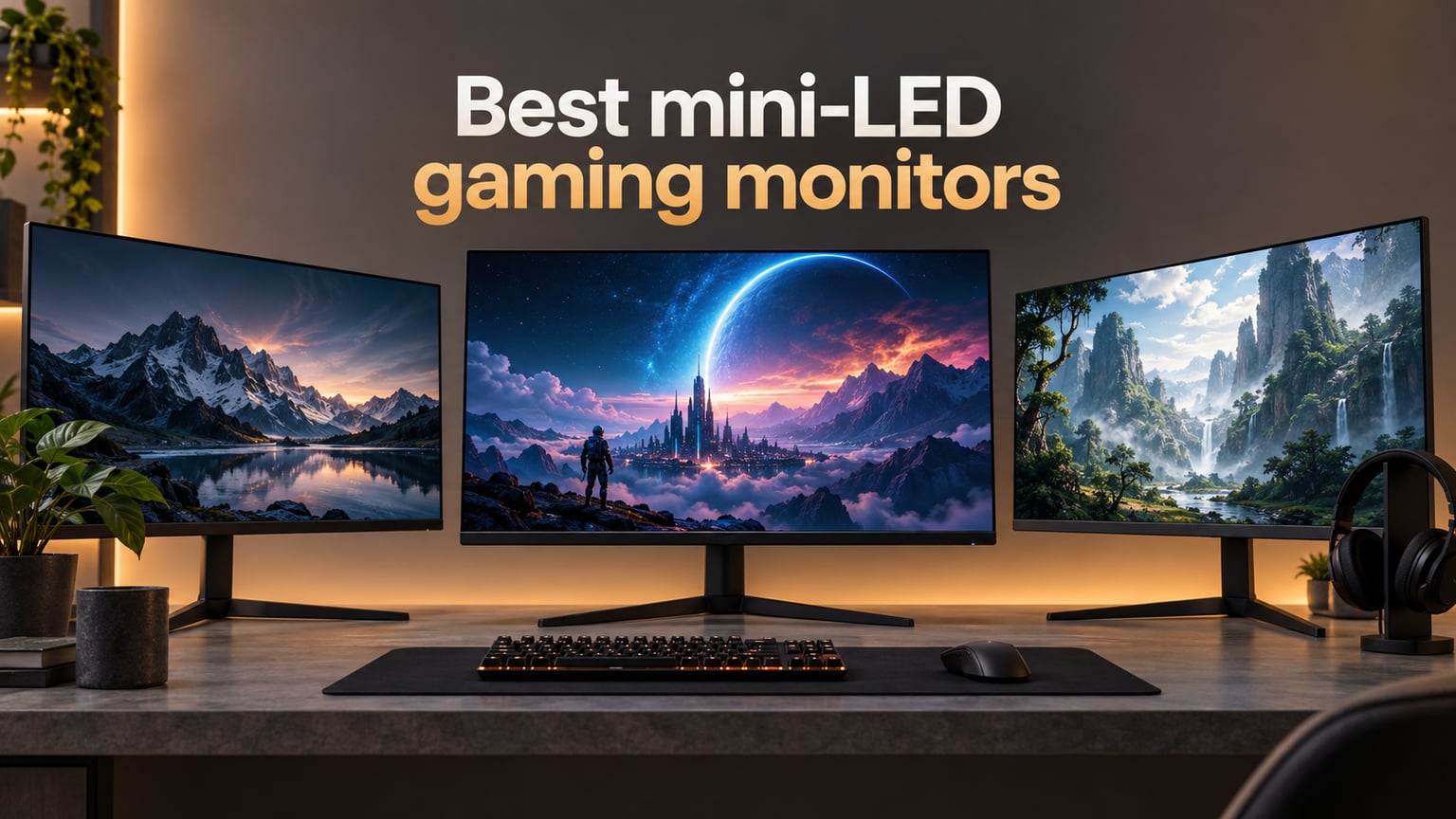 Best mini-LED gaming monitors