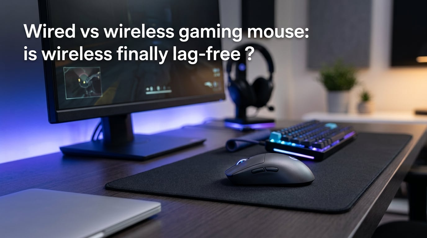 Wired vs wireless gaming mouse: is wireless finally lag-free in 2026?