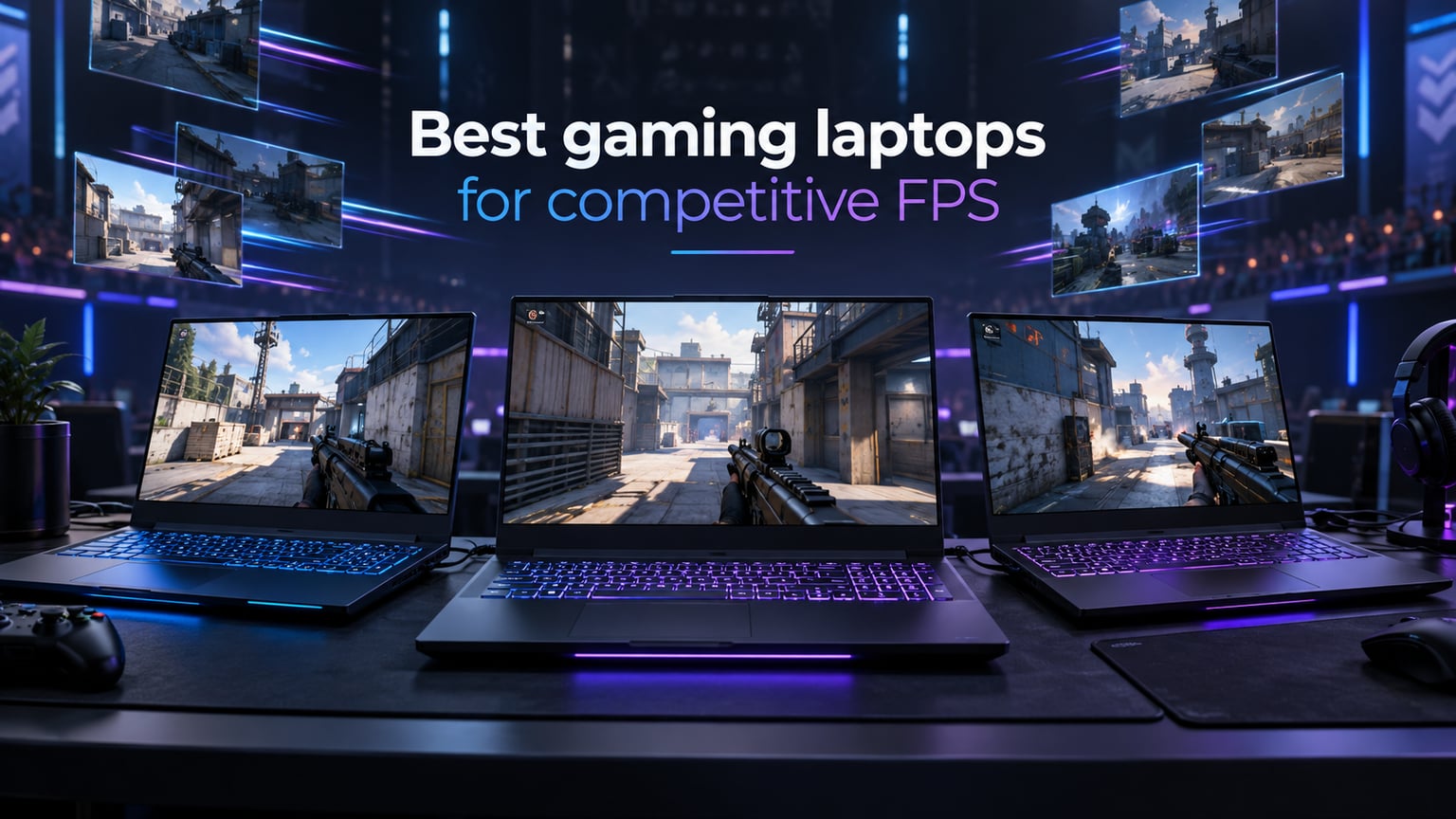 Best gaming laptops for competitive FPS