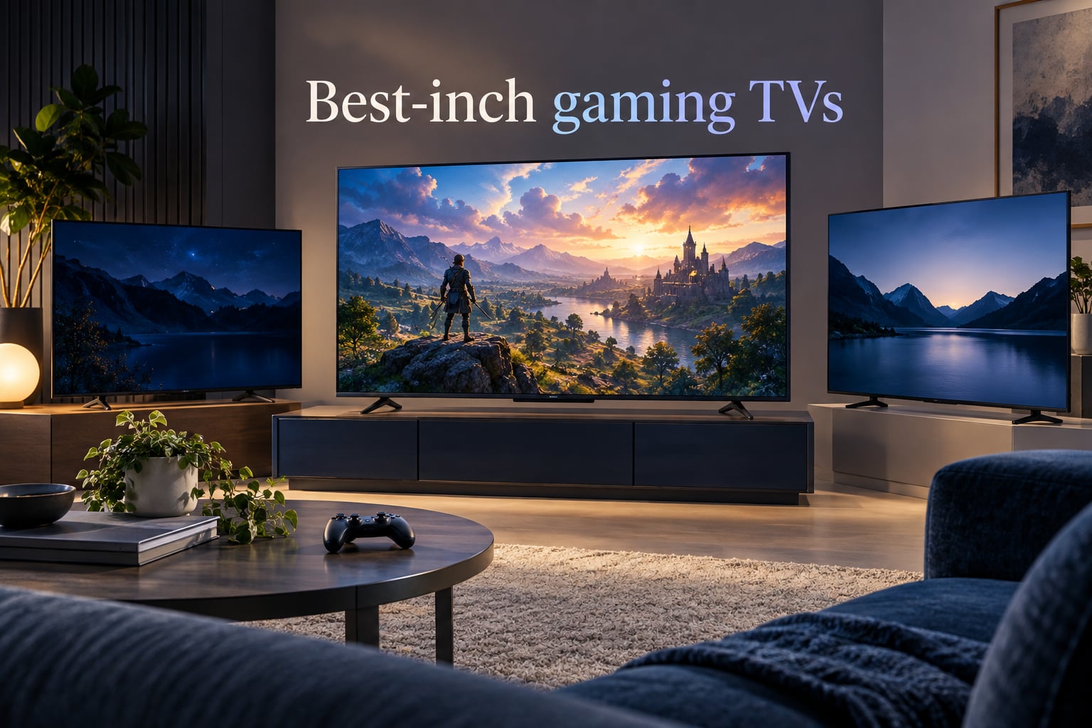 Best 77-inch gaming TVs