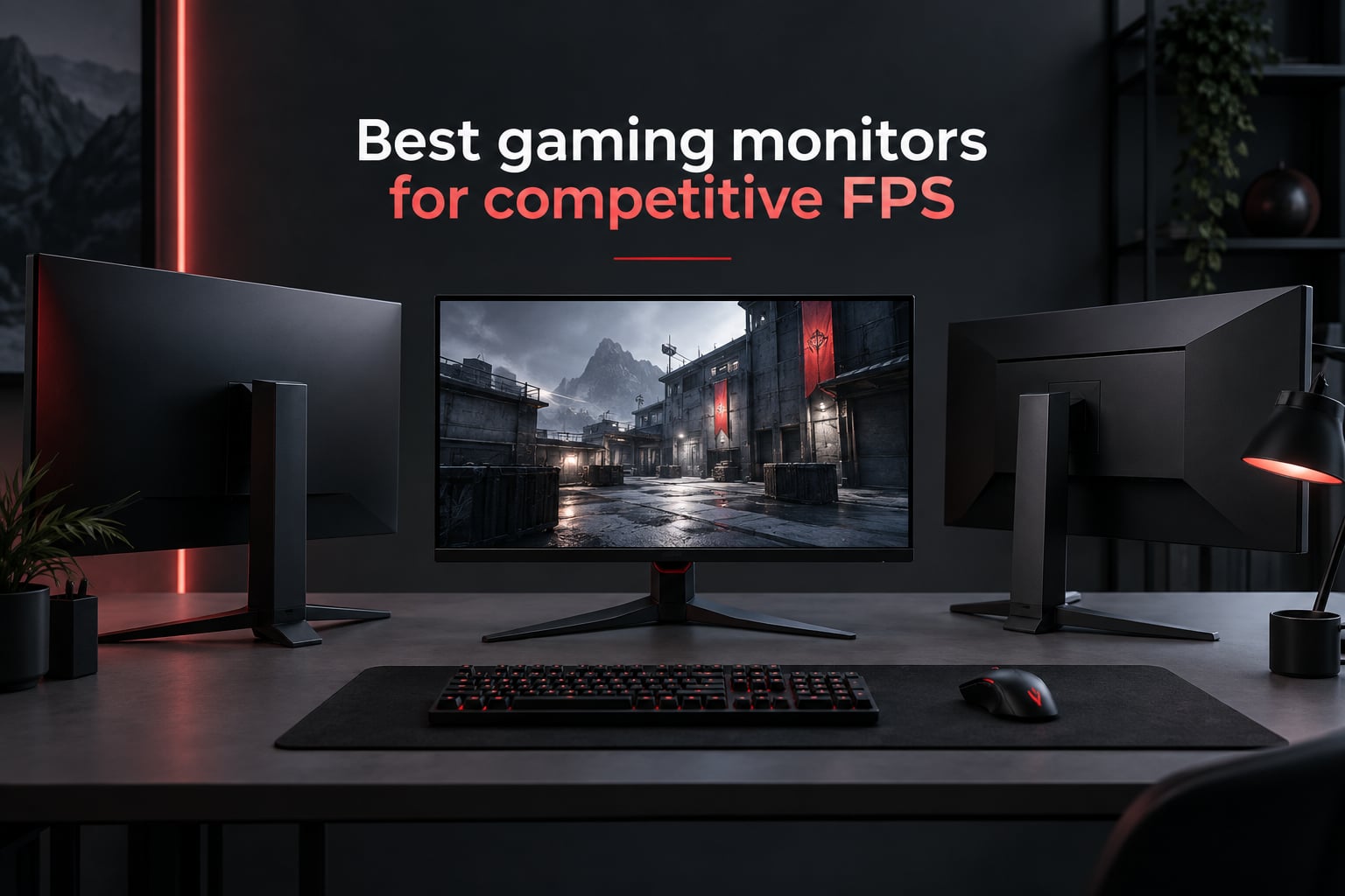 Best gaming monitors for competitive FPS
