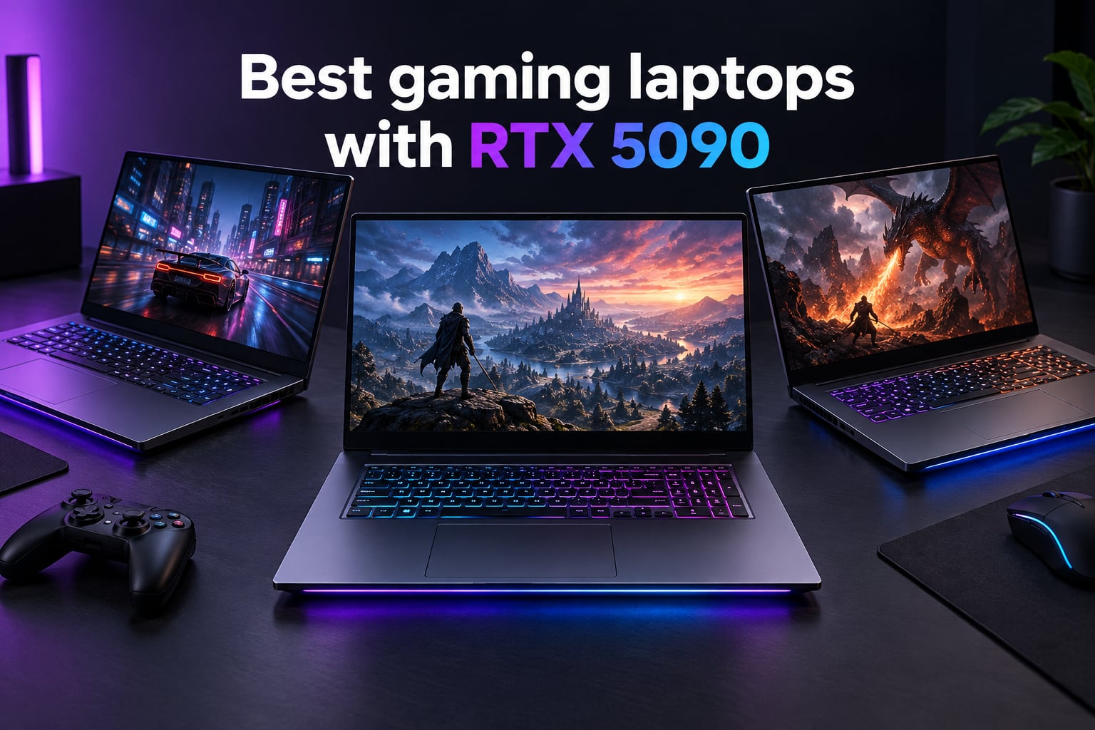 Best gaming laptops with RTX 5090