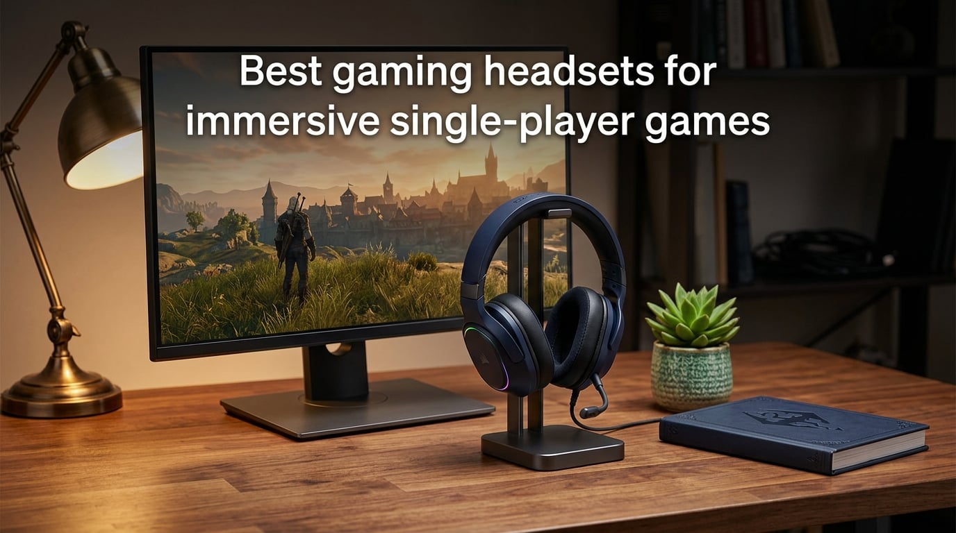 Best gaming headsets for immersive single-player games