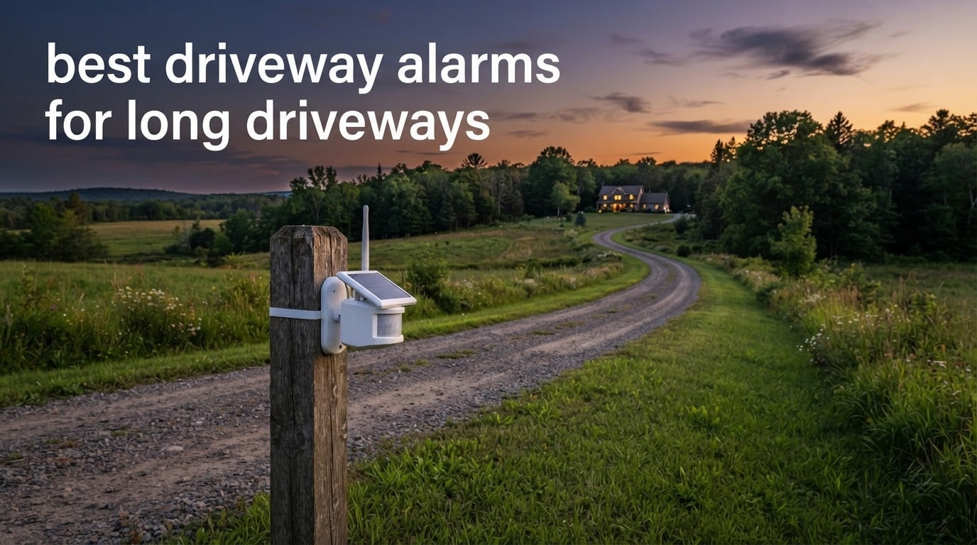 best driveway alarms for long driveways
