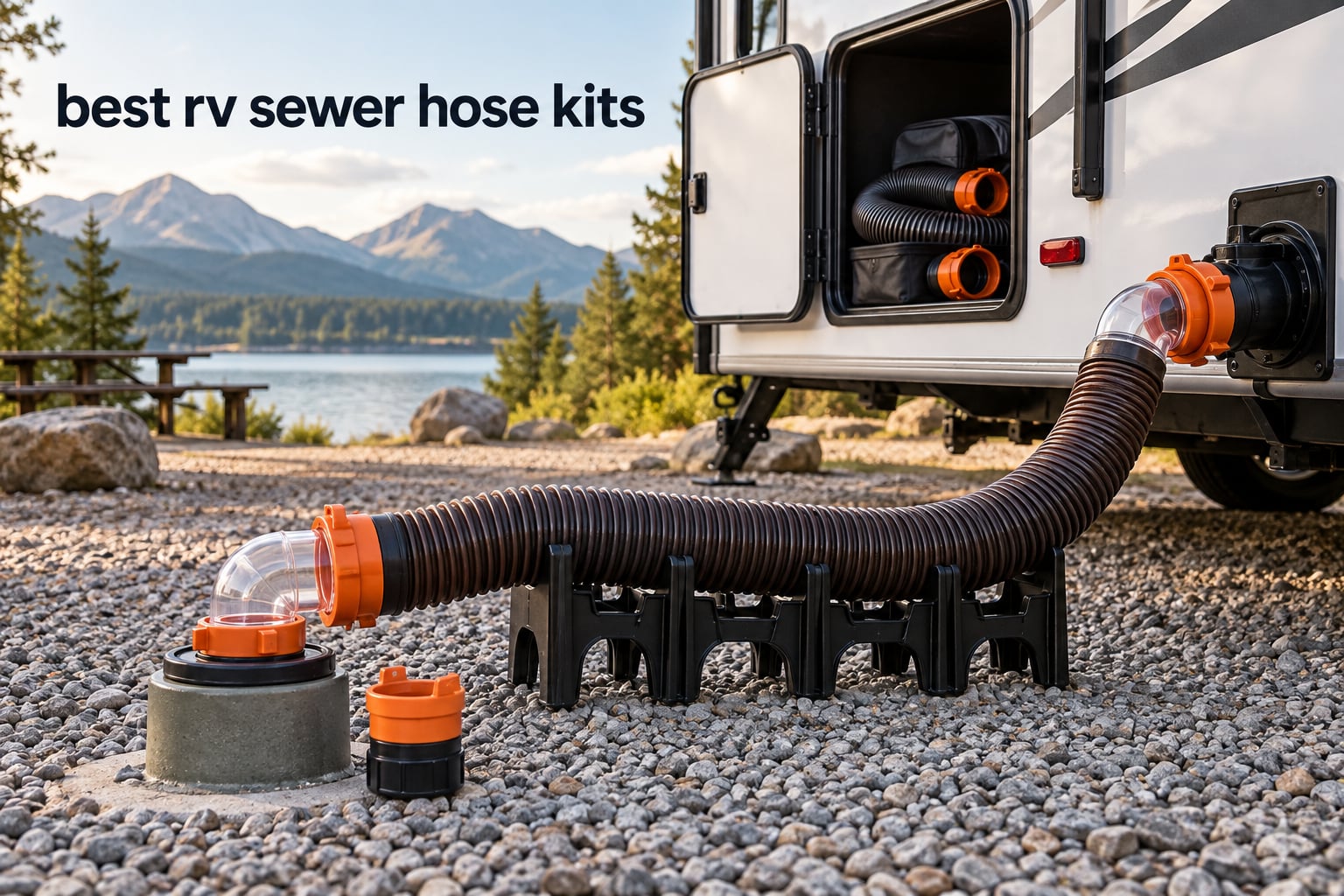 best rv sewer hose kits