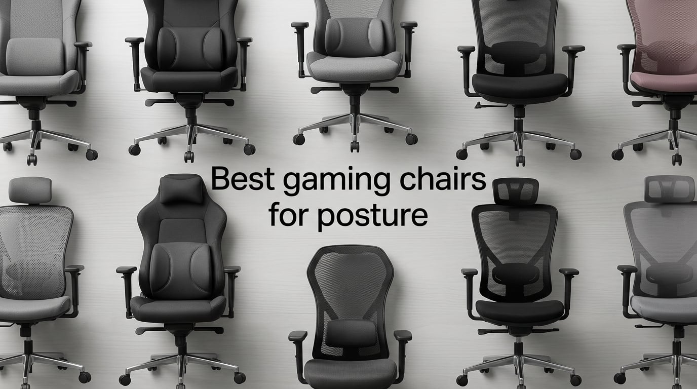 Best gaming chairs for posture