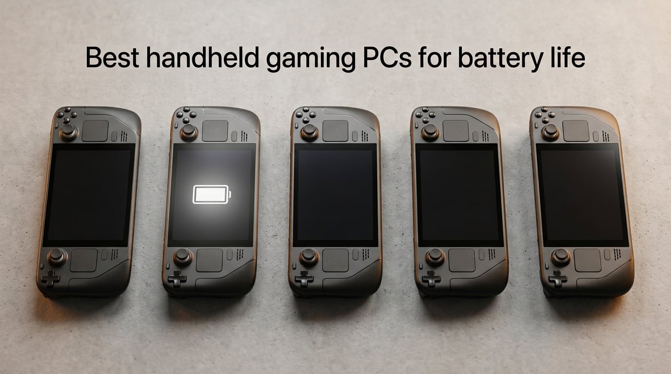Best handheld gaming PCs for battery life