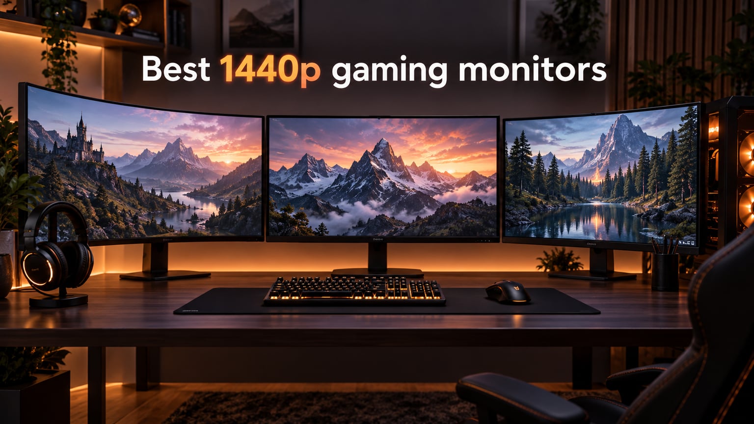 Best 1440p gaming monitors