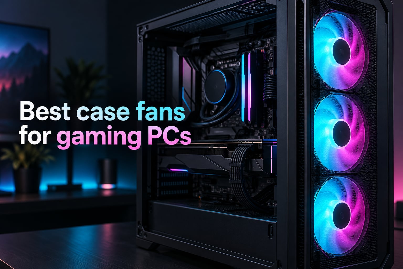 Best case fans for gaming PCs