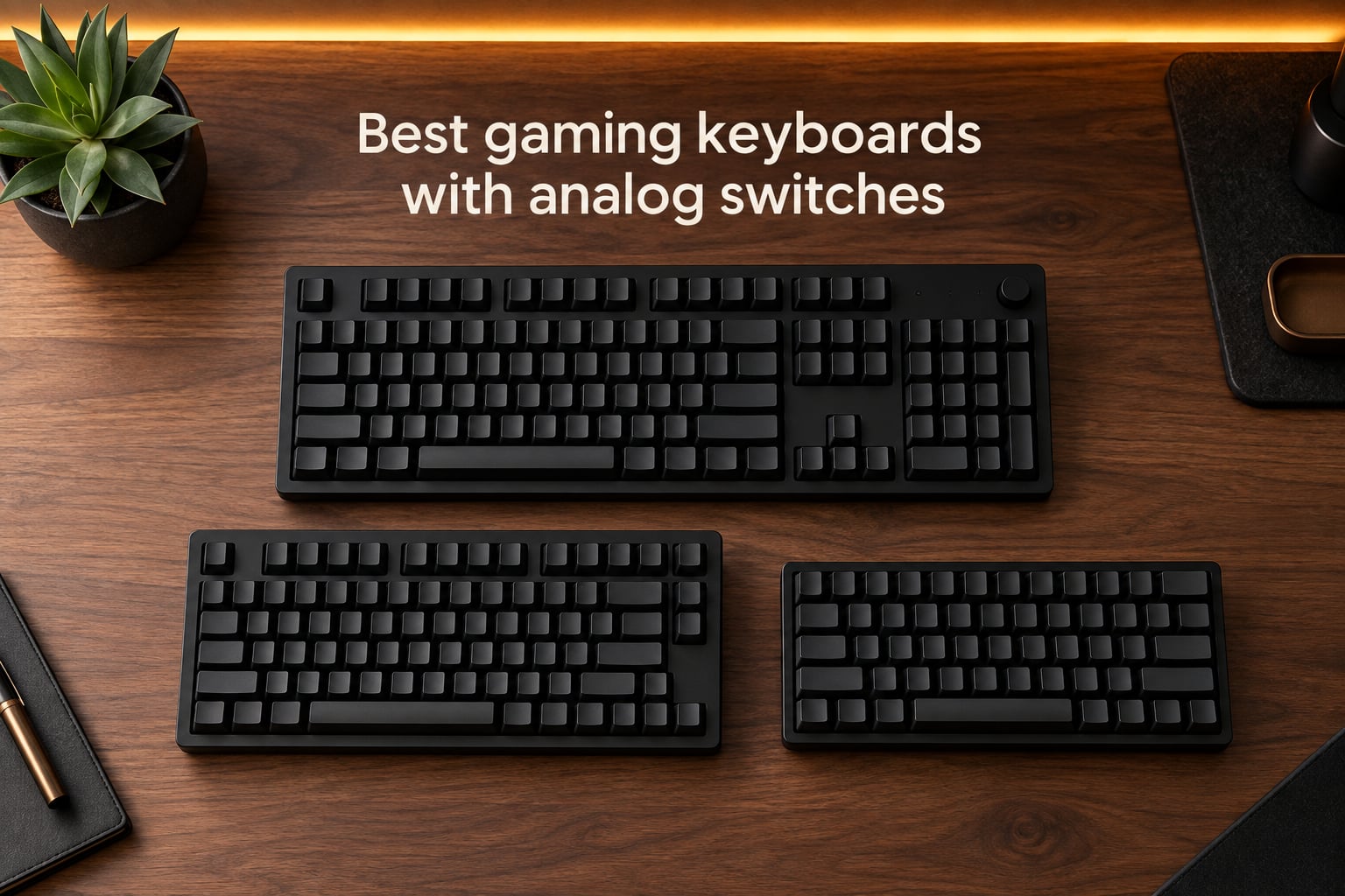 Best gaming keyboards with analog switches