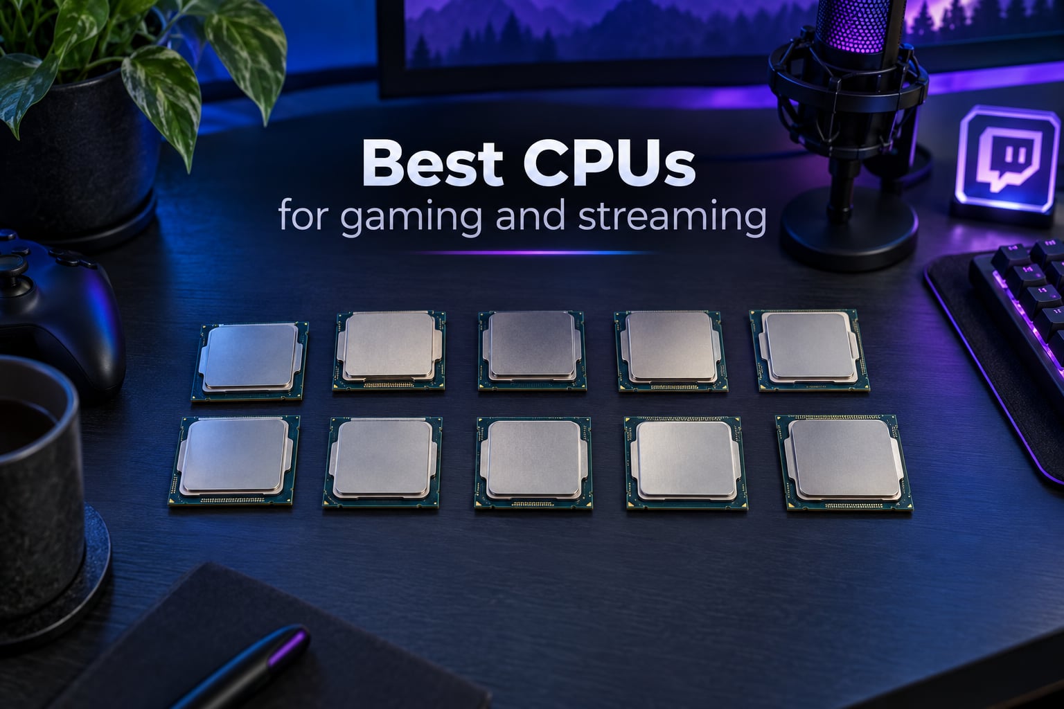 Best CPUs for gaming and streaming