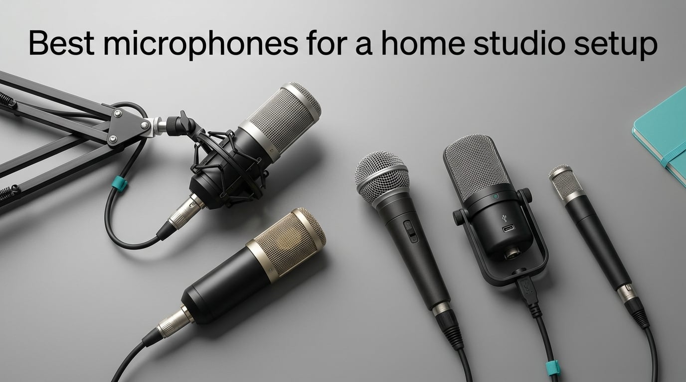 Best microphones for a home studio setup