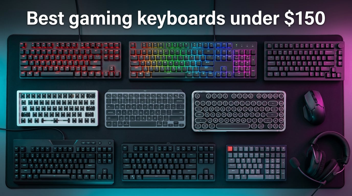 Best gaming keyboards under $150