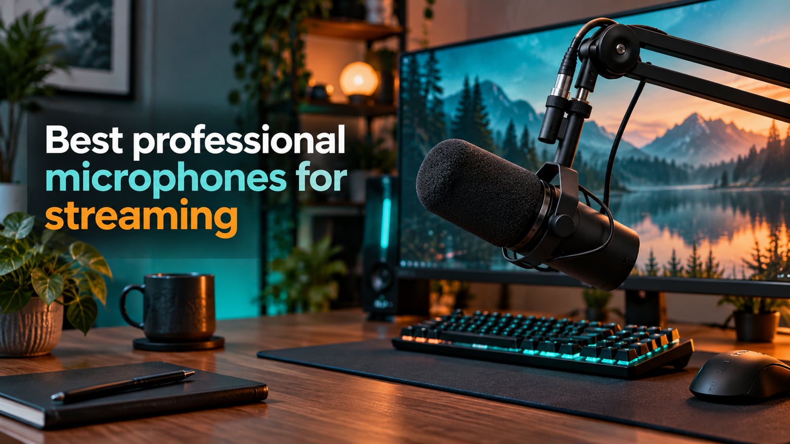 Best professional microphones for streaming
