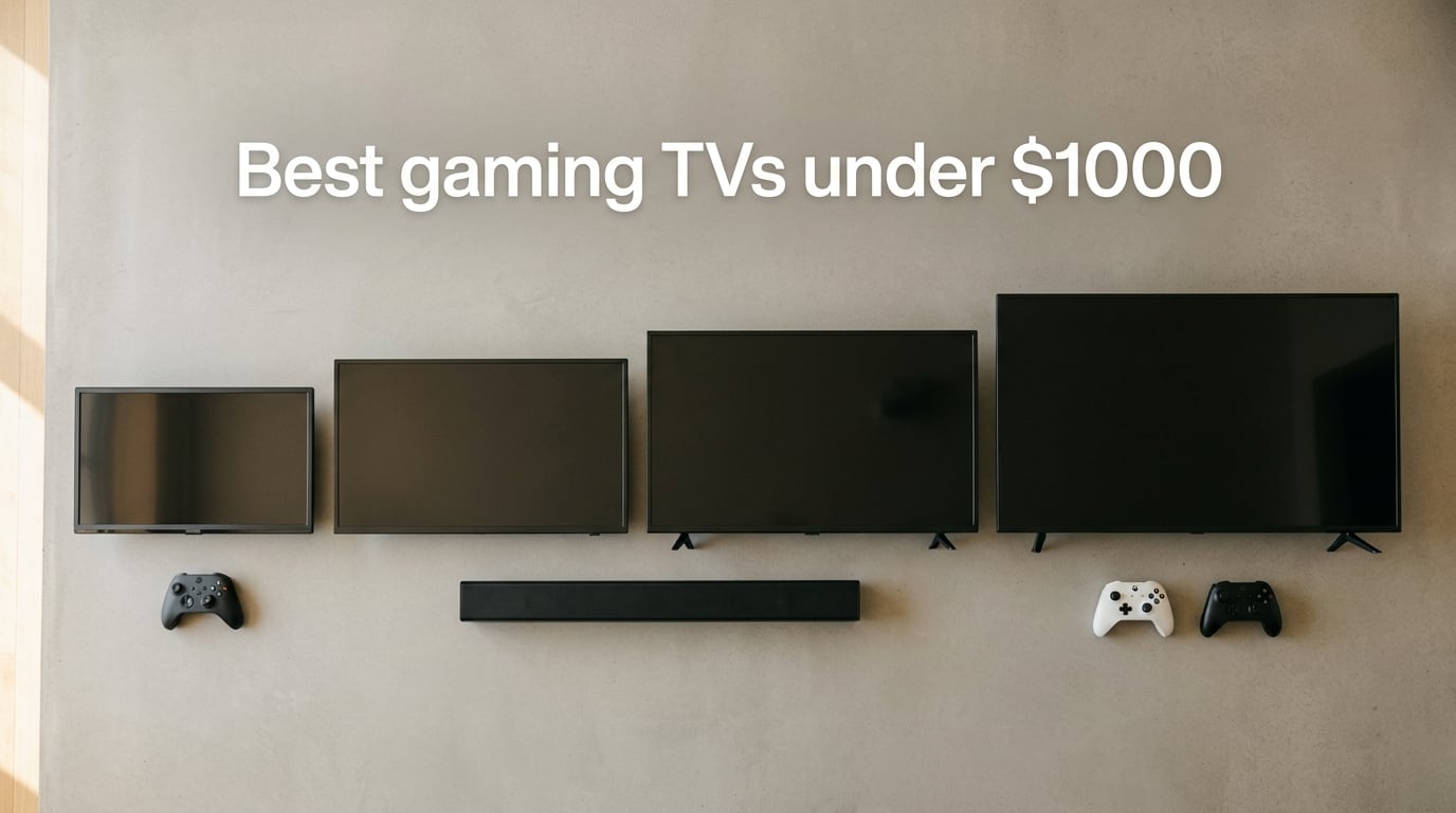 Best gaming TVs under $1000