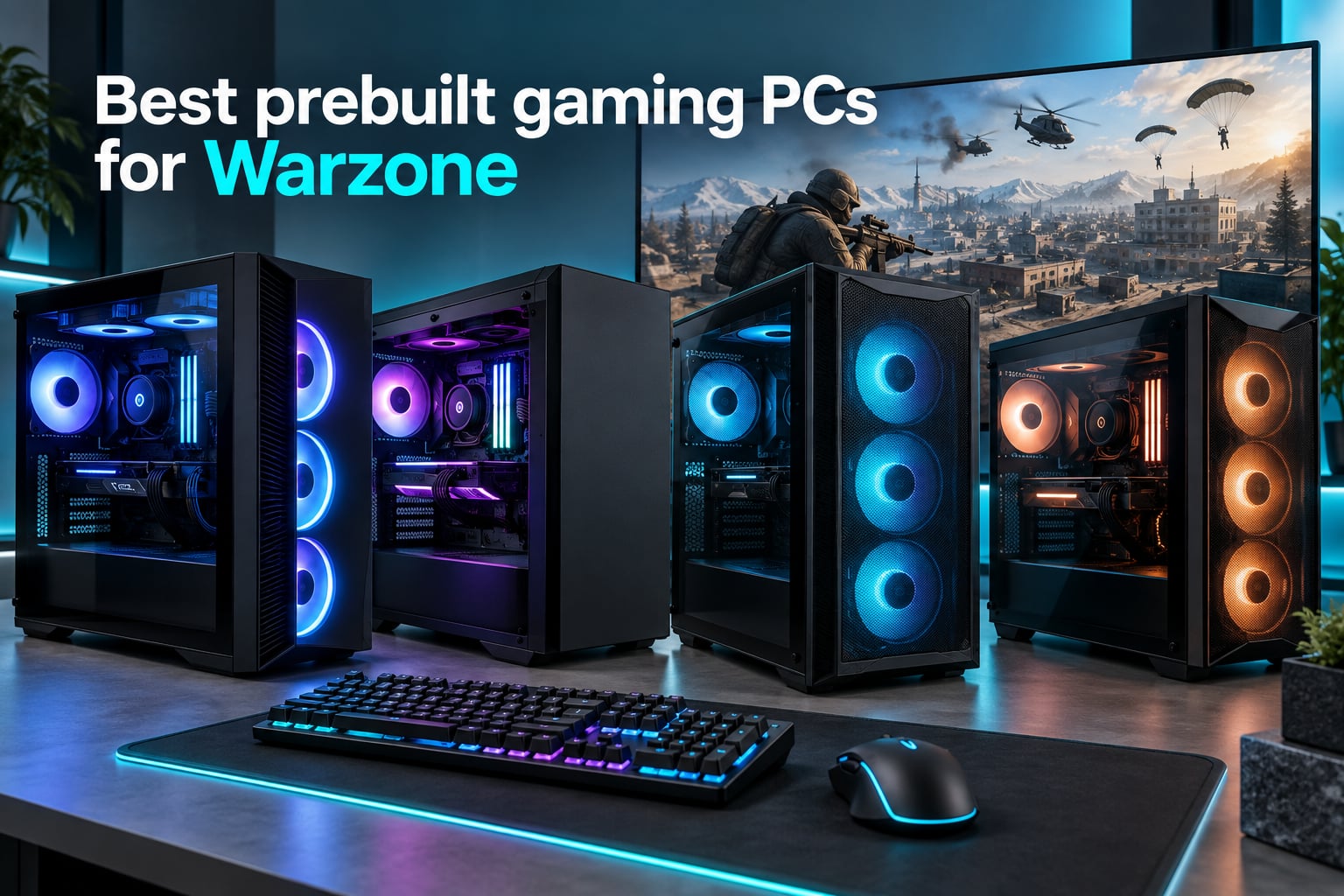 Best prebuilt gaming PCs for Warzone