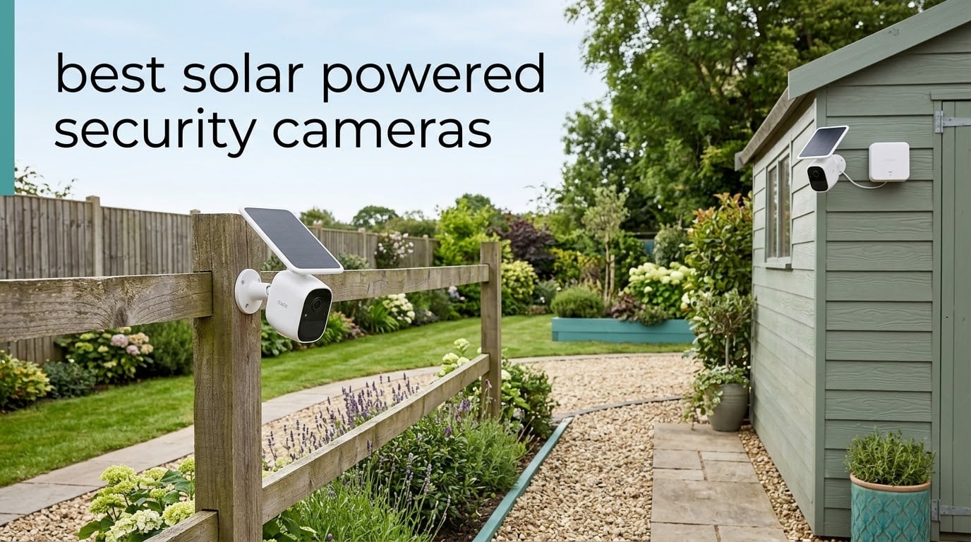 best solar powered security cameras
