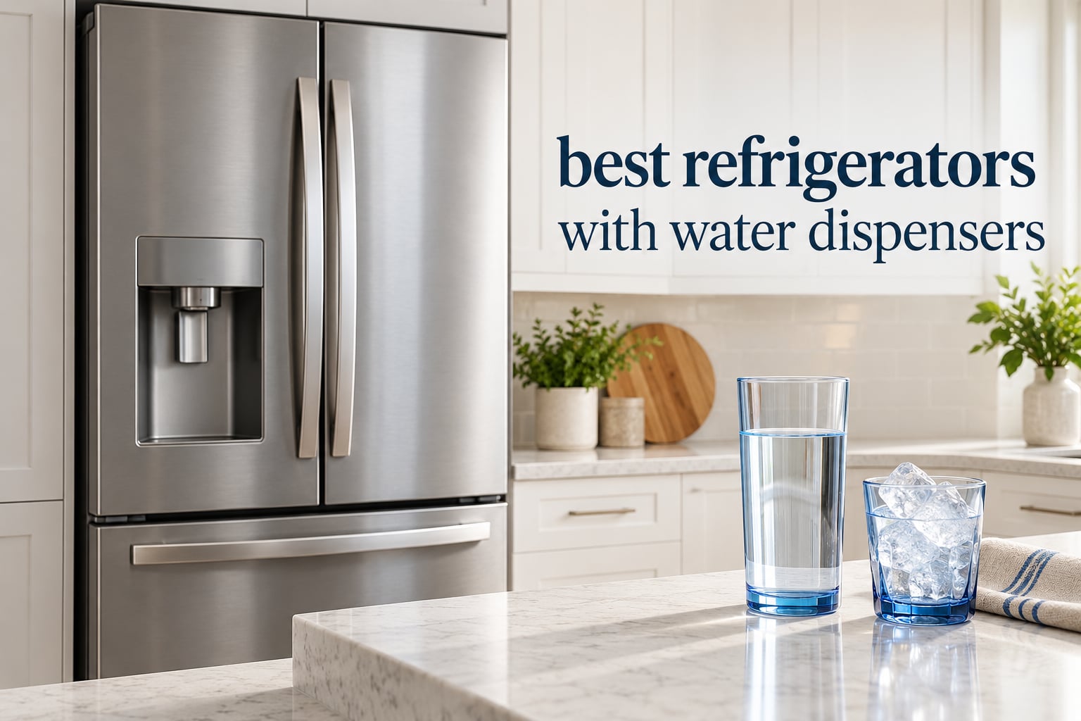 best refrigerators with water dispensers