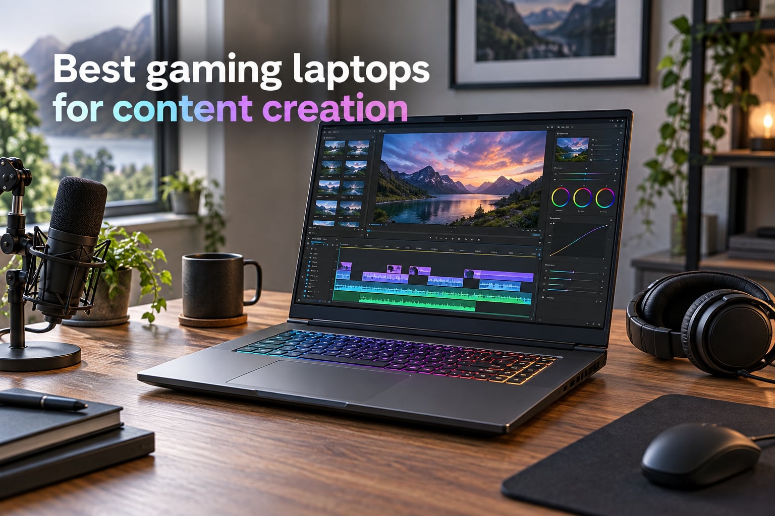 Best gaming laptops for content creation