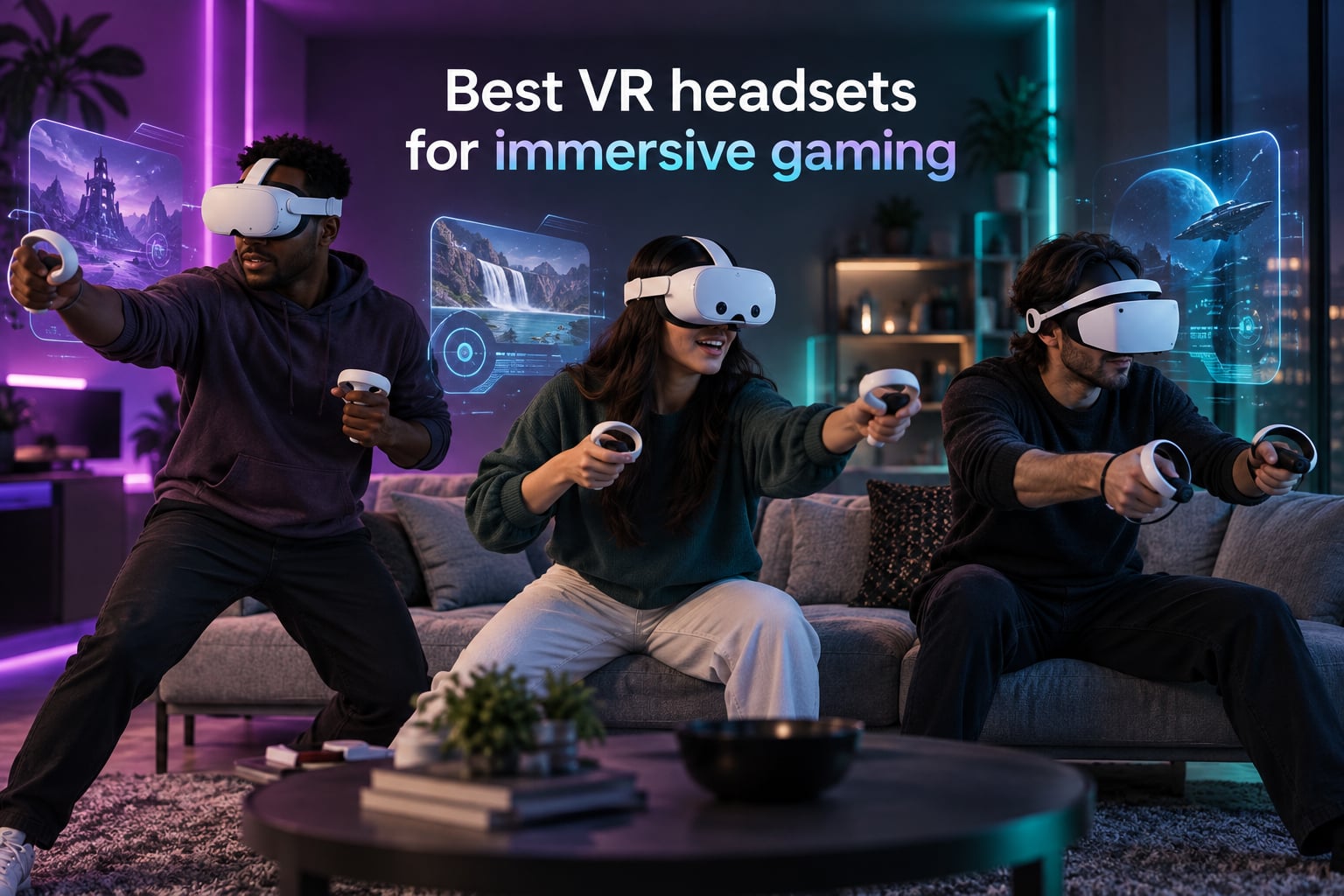 Best VR headsets for immersive gaming