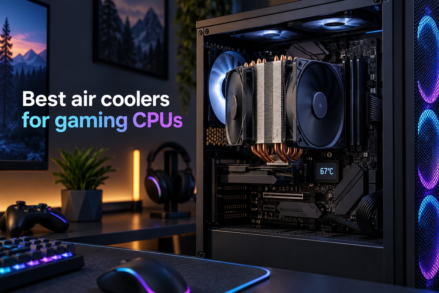 Best air coolers for gaming CPUs