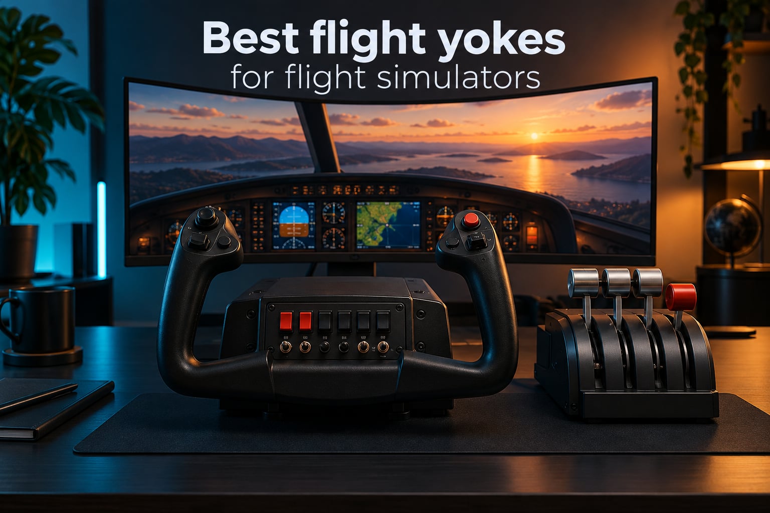 Best flight yokes for flight simulators