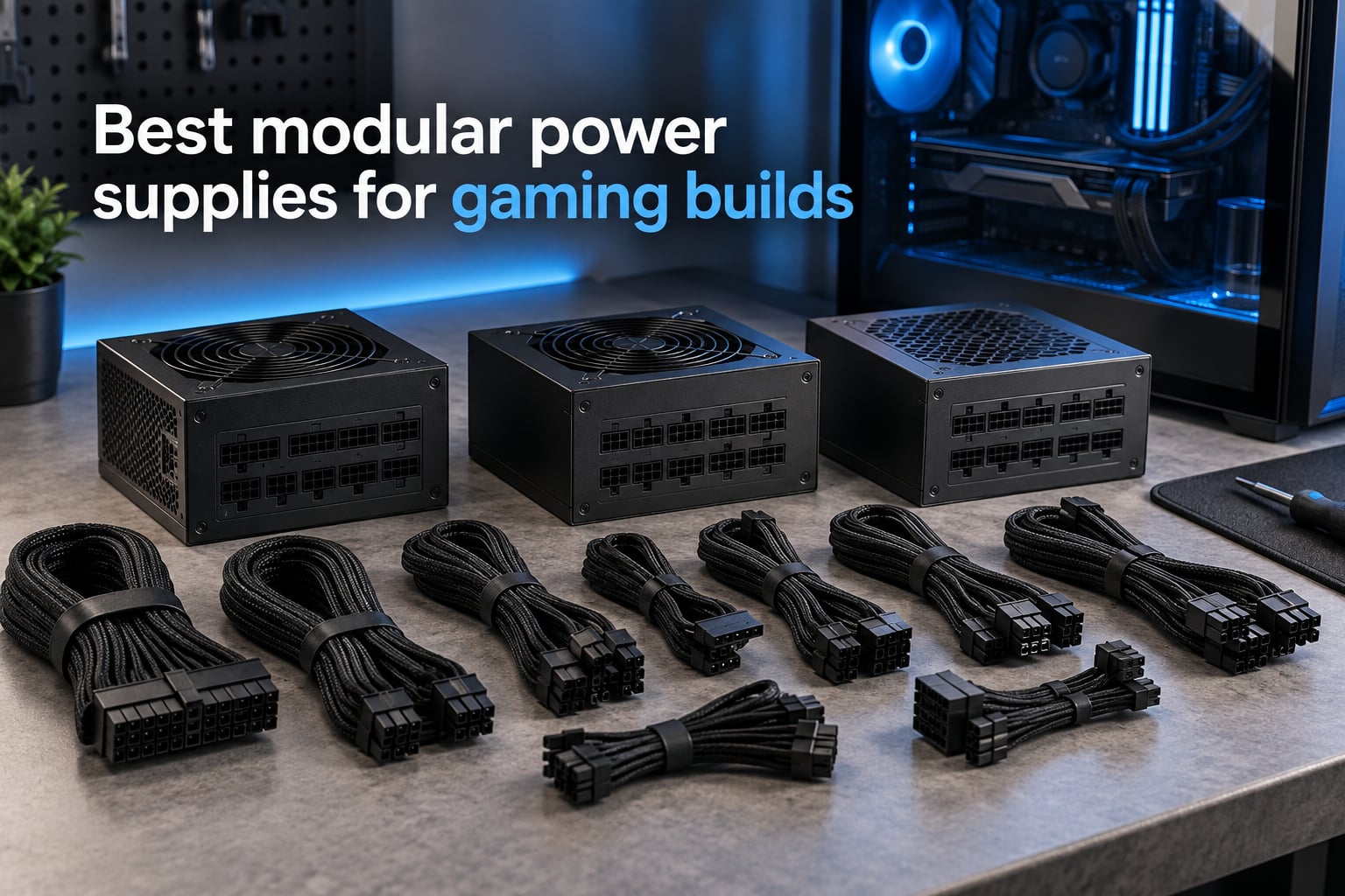 Best modular power supplies for gaming builds