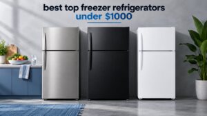 best top freezer refrigerators under $1000