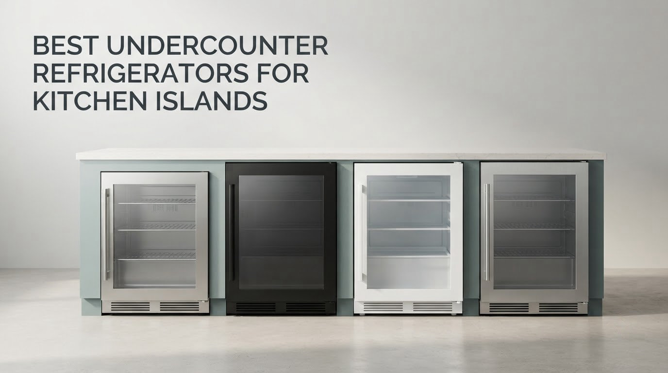 best undercounter refrigerators for kitchen islands