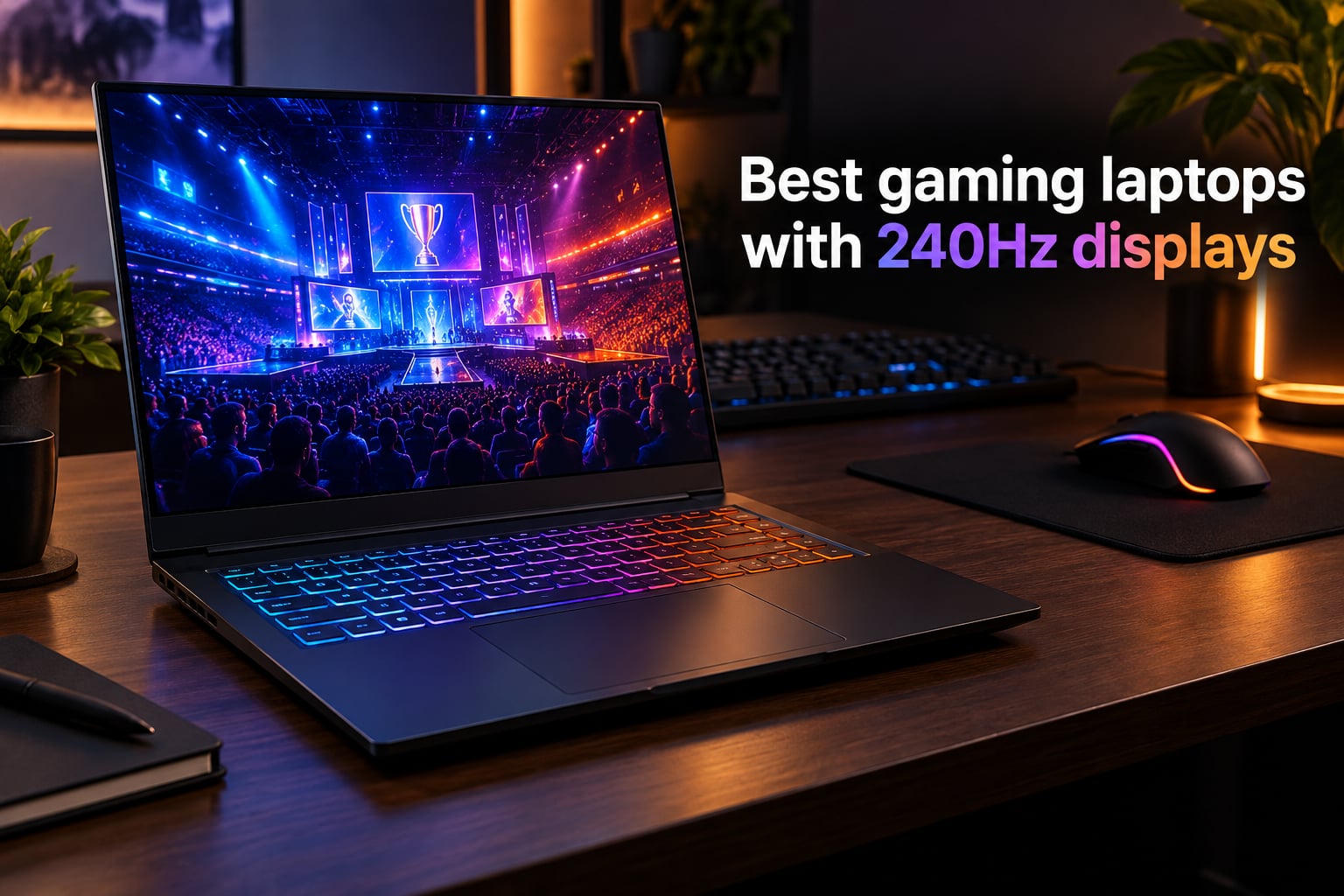 Best gaming laptops with 240Hz displays