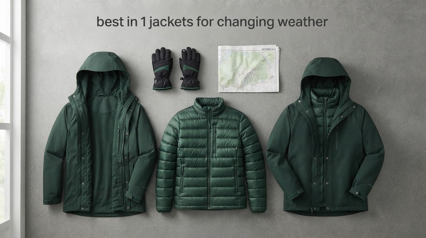 best 3 in 1 jackets for changing weather