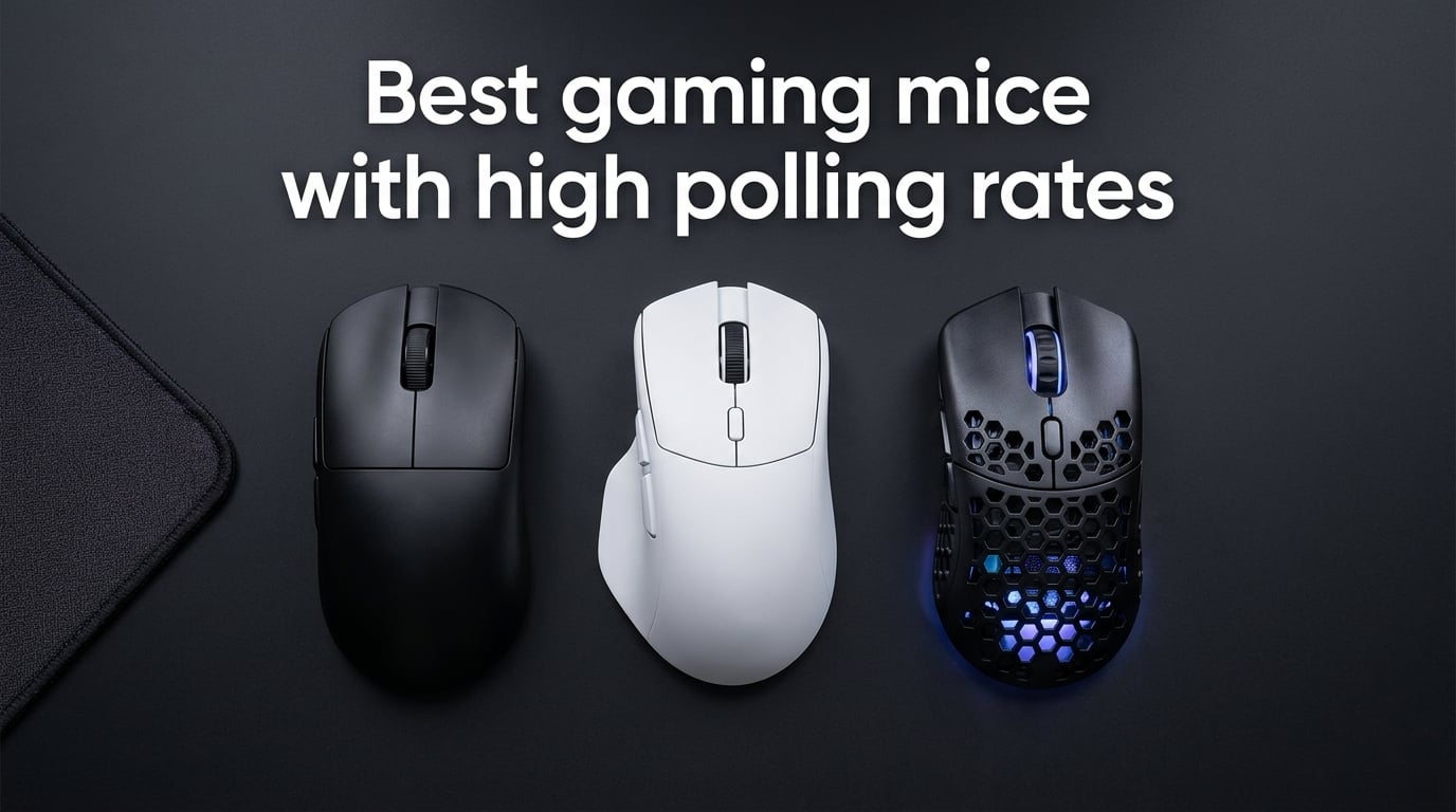 Best gaming mice with high polling rates