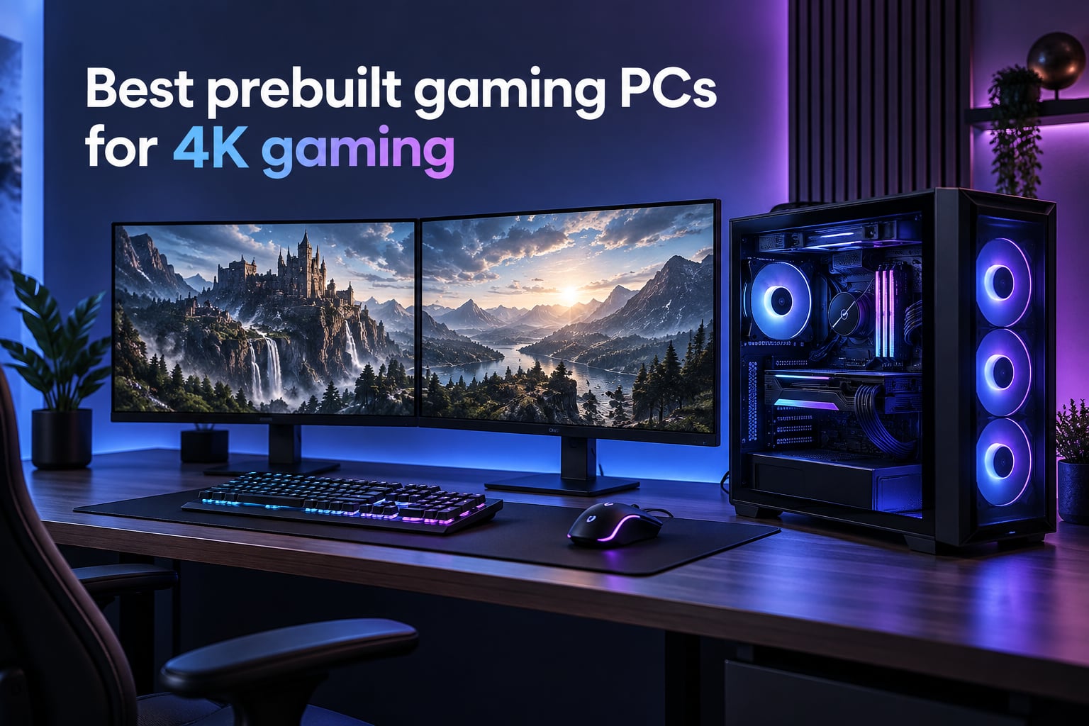 Best prebuilt gaming PCs for 4K gaming
