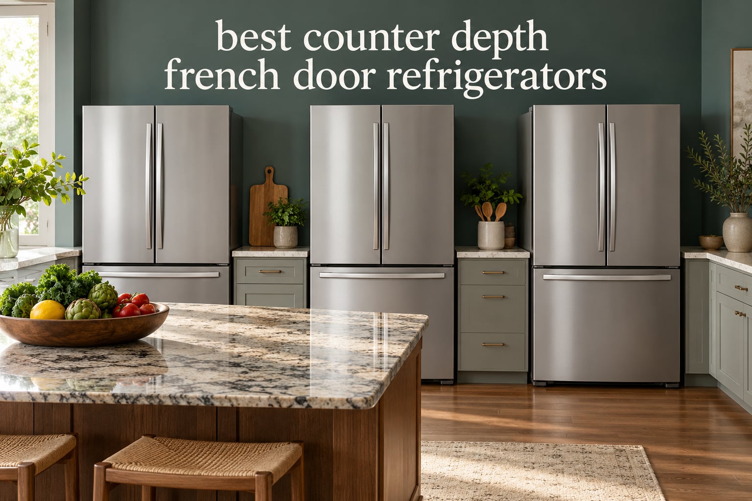best counter depth french door refrigerators