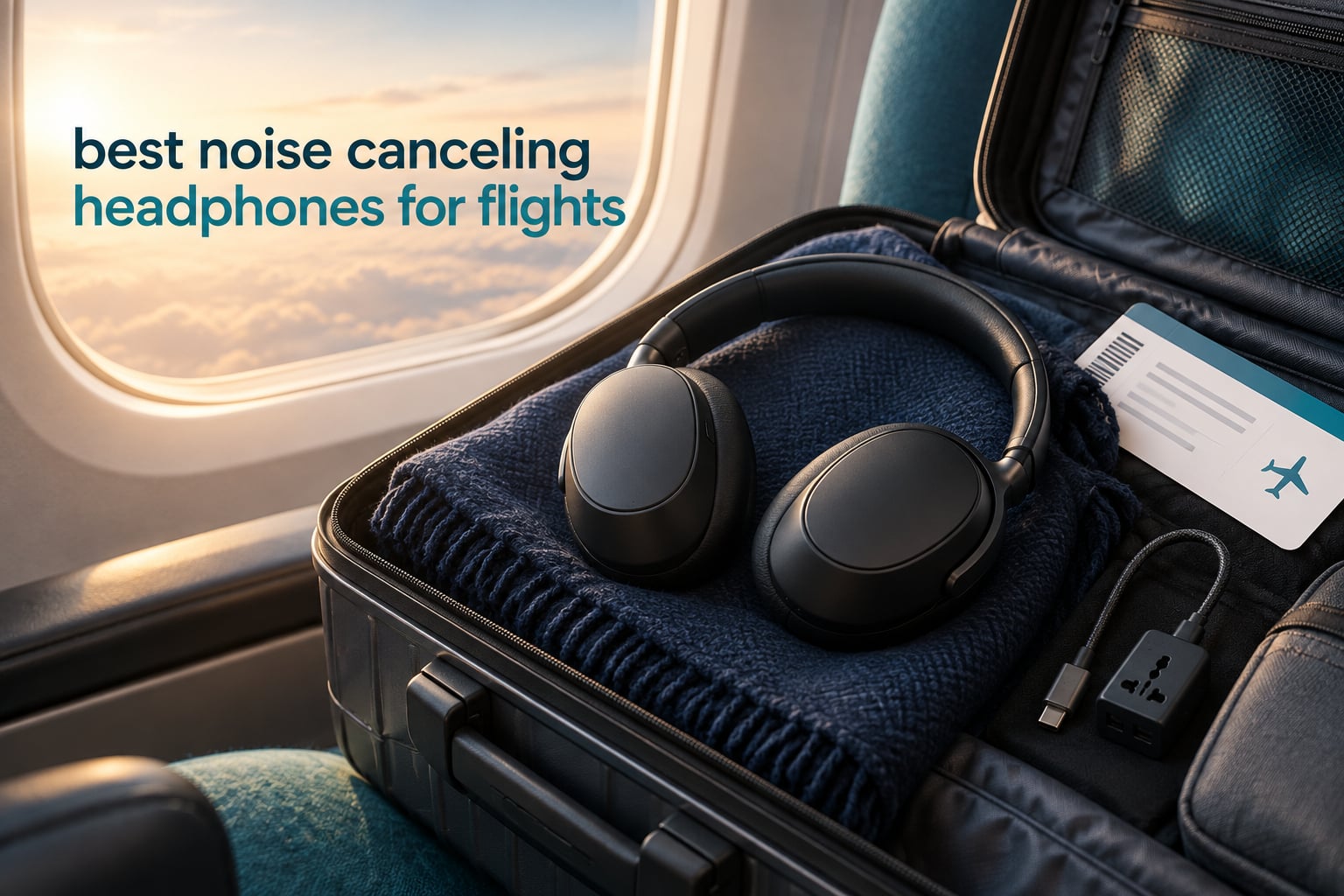 best noise canceling headphones for flights
