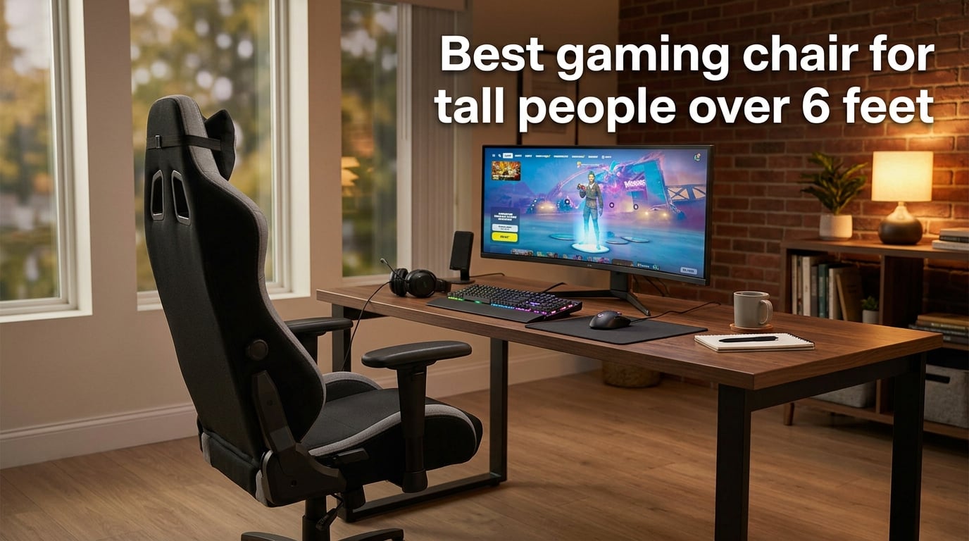 Best gaming chair for tall people over 6 feet