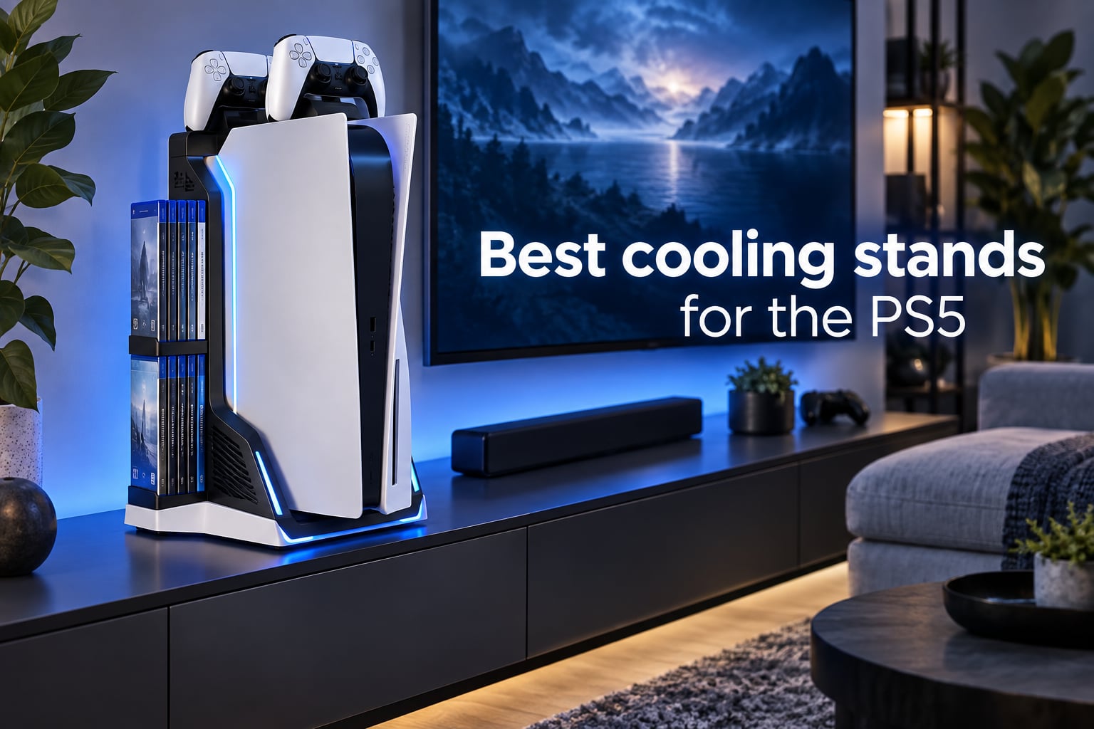 Best cooling stands for the PS5