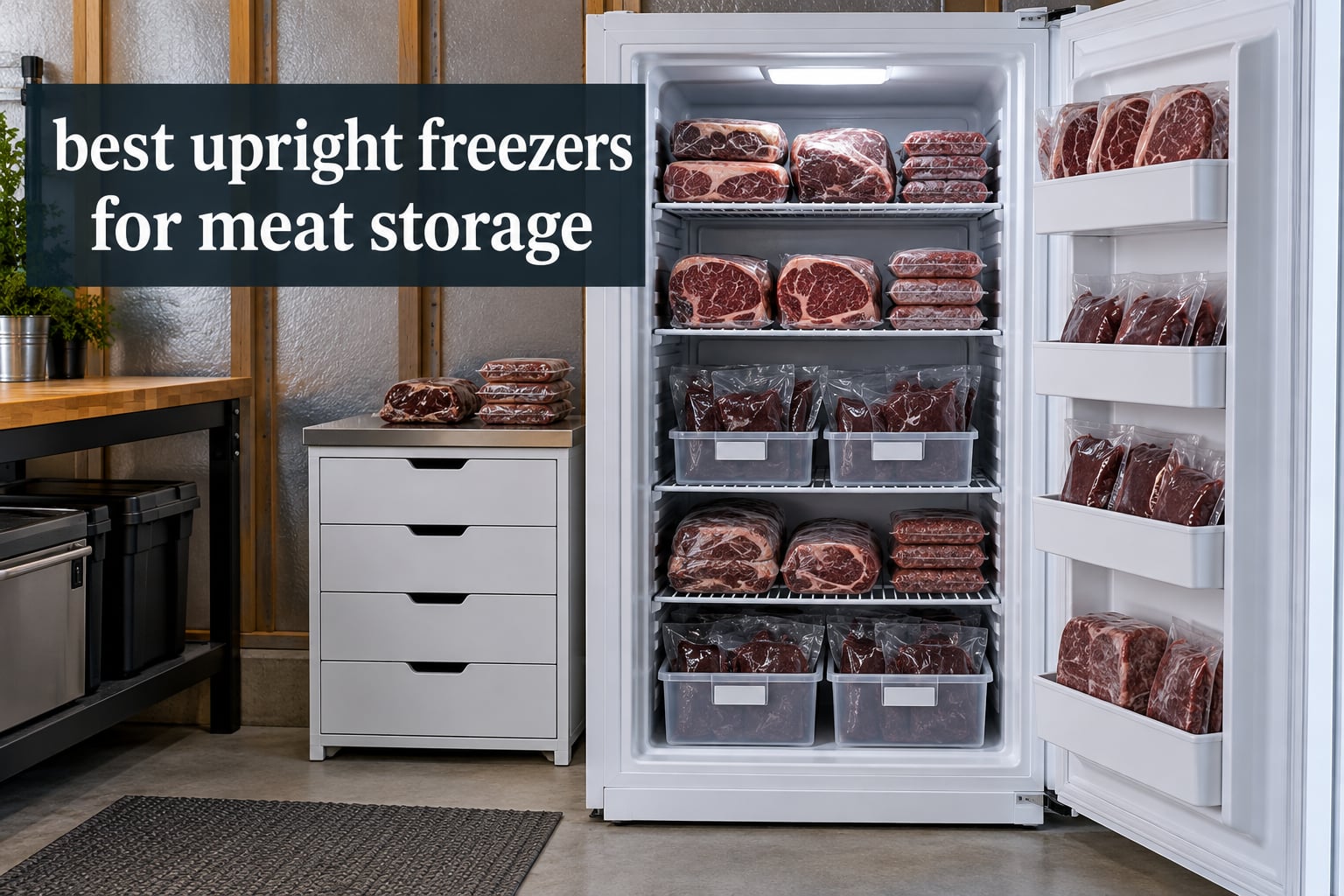 best upright freezers for meat storage
