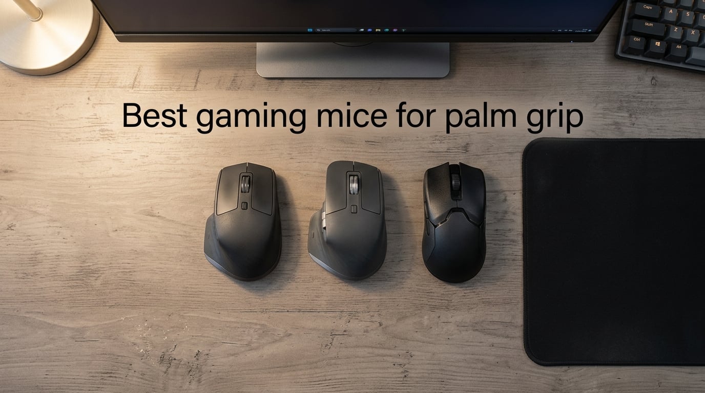 Best gaming mice for palm grip