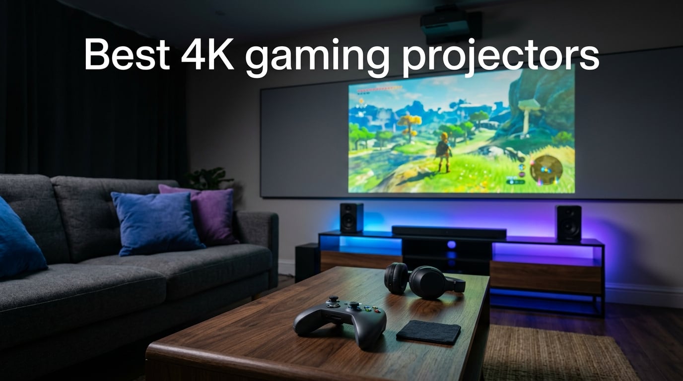 Best 4K gaming projectors