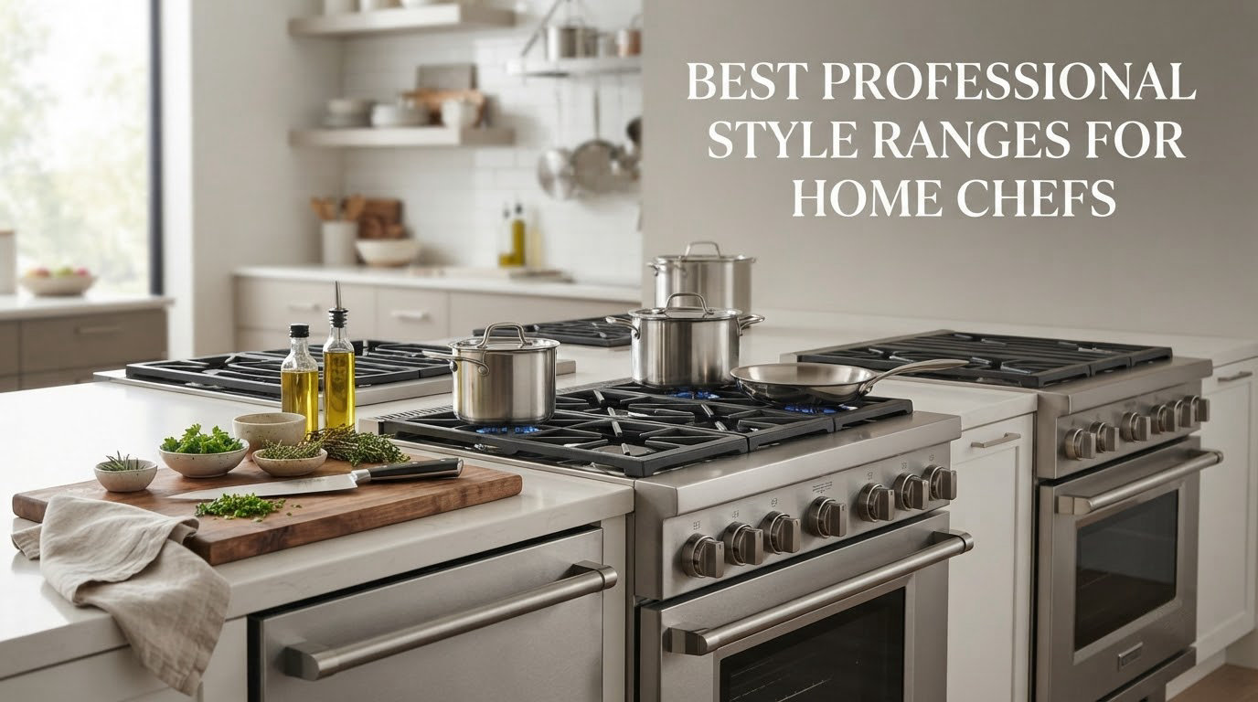best professional style ranges for home chefs