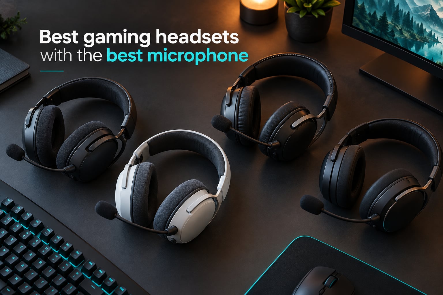 Best gaming headsets with the best microphone